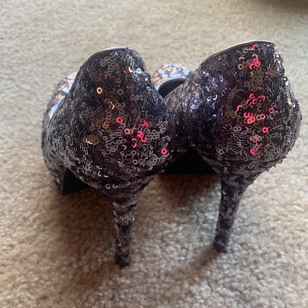 Bakers Platform Sequin Heels - image 4